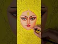 Download Lagu Maa Durga Drawing with Acrylic 🌸✨ #shorts #durgapuja #durga #drawing #kolkata