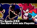 Download Lagu FNF | TOO SLOW AWE MIX PLAYABLE (OUT NOW!) | Mods/Hard/Gameplay |