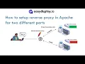 Setup Reverse proxy in AWS EC2 instance to point to two different Docker containers