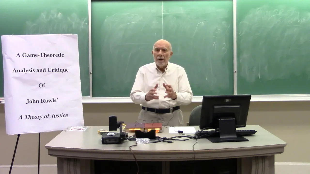 Rawls, A Game Theoretic Analysis and Critique, Robert Paul Wolff