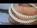 Silver bracelet making Twisted bracelet making arshadjewelleryworkshop4473