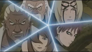 madara vs 5 kage english dub part 1