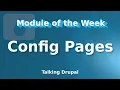 Drupal Module Config Pages