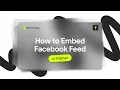 How to Add Facebook Feed to Framer Website Step-by-Step Guide