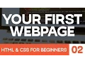 Download Lagu HTML and CSS for Beginners Part 2: Building your first web page!