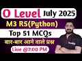 Download Lagu O Level M3 R5 Important Questions | Python marathon for O Level | m3 r5 o level