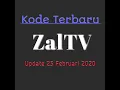 ZalTV Activation Code 23-02-2020 Update
