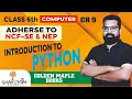 Log in Computer CH-9 Introduction of Python Class-6 Golden Maple Books