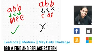 Leetcode 890 Find and Replace Pattern Medium