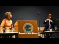 Senator Abruzzo explains why he did not succeed in getting a transparency bill introduced