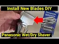 Save Money on a New Razer Panasonic Electric Razor Replacement Blades