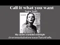 Download Lagu (Thaisub)​ Call it what​ you​ want -​ Taylor Swift แปลไทย