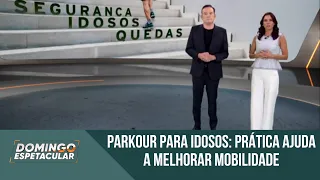 Parkour para idosos: prática ajuda a melhorar mobilidade e enfrentar obstáculos urbanos