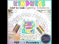 Kindness Color By code