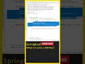 Java SpringBoot 400 Response SpringBoot Tutorial spring boot tutorial Spring Framework