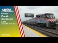 Metra UP-NW Trains in Chicago s Northwest Side - April 2023