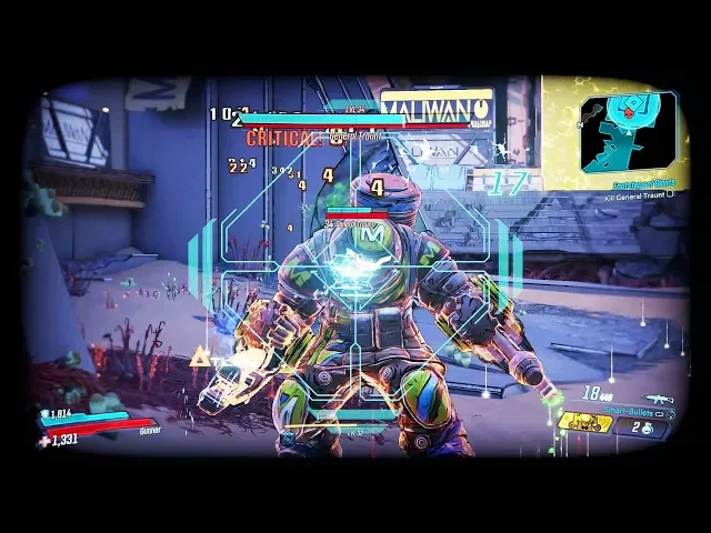 Borderlands 3 - General Traunt Boss Fight (Boss #17) - Solo