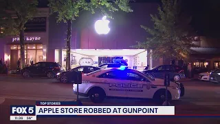 Armed suspect robs Bethesda Apple store FOX 5 DC