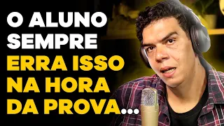 NÃO COMETA ESSES ERROS NO ENEM! (com Hansen, da Descomplica) | CORTES do MHM