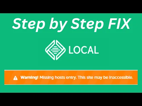 Download MP3 Local by flywheel Fix missing hosts entry error