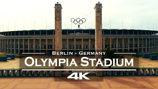 Olympiastadion Berlin 4K ๐ฉ๐ช | Stunning Drone Views of Germanyโs Iconic Stadium