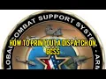 How to print out a Dispatch on GCSS ARMY