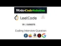 LEETCODE 78 Subsets explained Hindi