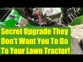 John Deere E100 First Oil Change and Secret Upgrade