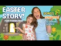 The Easter Story for Toddlers Jesus Songs Games Bible Story Christian Learning