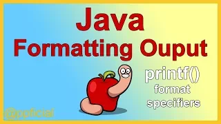Java Formatting Output with the printf Method using Format Specifiers - Easy Example