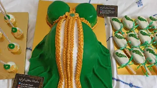 طلبية كيك بيبي شاور كيكة المرأة الحامل بطريقة سهلة و مبسطة بدون قوالب الكيك الثمن باش حسبتها 