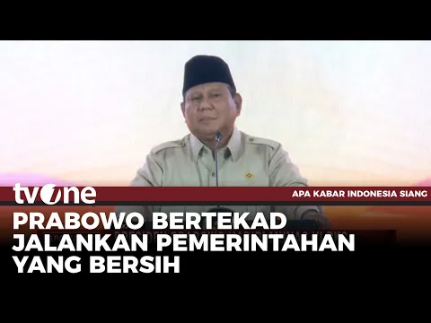 Prabowo Kaget dengan Korupsi di Indonesia yang Semakin Parah