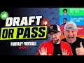 DRAFT or PASS Every Running Back in Fantasy Football - Part 1