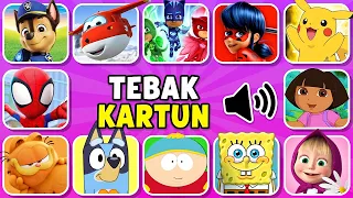 Tebak Kartun dari Lagu Pembukanya 🎵 | Spidey, Bluey, Paw Patrol, Miraculous, South Park