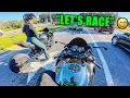 BLONDIE On A STRETCHED NINJA H2 Calls Me Out...