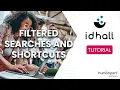 Filtered searches and shortcuts