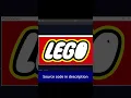 Lego Logo - Python Turtle Graphics Drawing