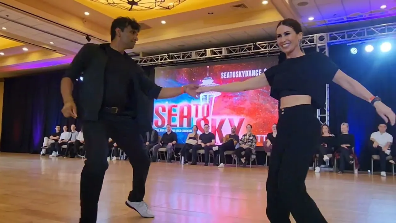 "Classic" Srikar Bhagavatula & Maria Ivanova -Ad/All-Stars Strictly Finals Sea to Sky 2023