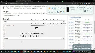 C Almost Increasing Subsequence