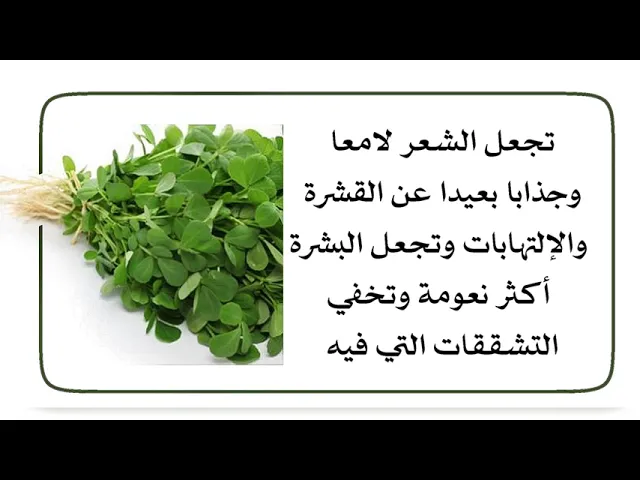 ⁣لجعل البشرة ناعمة بلا تشققات والشعر لامعا جذابا بلا قشرة والتهابات فروة الرأس