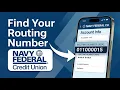 How To Find Your Routing Number On Navy Federal App - 2026 Tutorial