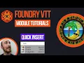 Foundry VTT - Quick Insert Module Tutorial search bar
