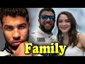 Bubba Wallace Family With Father Mother and Girlfriend Amanda Carter 2020