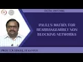 Paull s matrix for rearrangeabbly non blocking networks