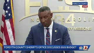 Forsyth County Sheriff Holds Budget Meeting