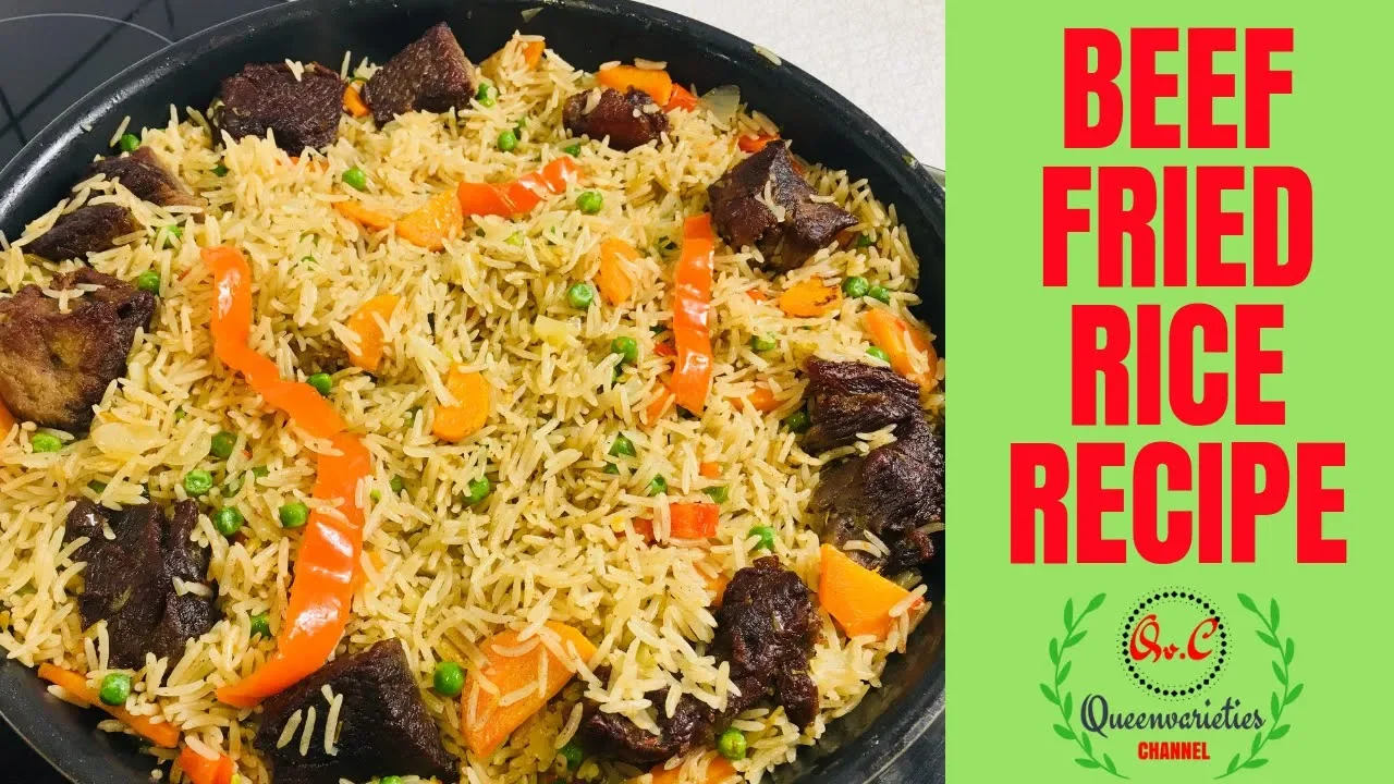 NIGERIAN FRIED RICE RECIPE: HOW TO MAKE EASY & TASTY BEEF NIGERIAN FRIED RICE