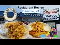 The Mayflower Seafood Restaurant Review Danville VA Delicious Oysters