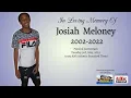 Josiah Meloney Funeral Service