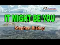 IT MIGHT BE YOU - Stephen Bishop (BEST KARAOKE with Score)