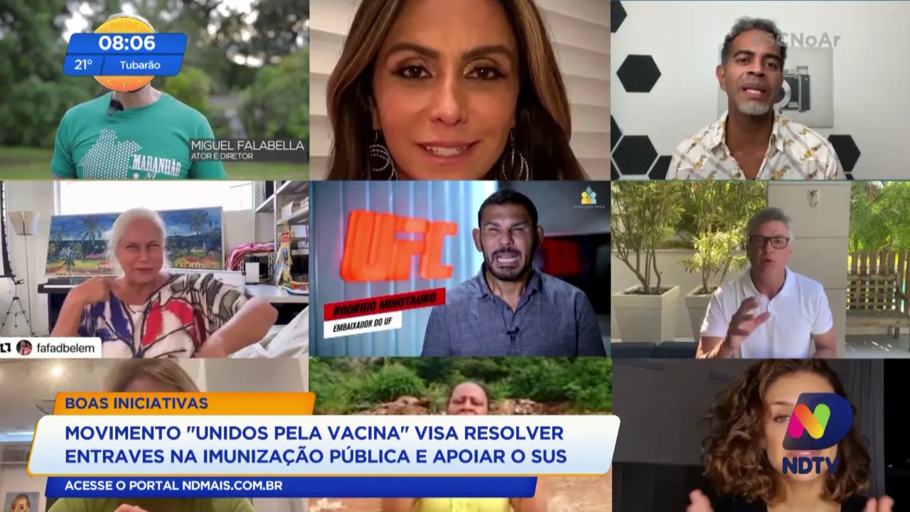 Movimento “Unidos Pela Vacina" visa resolver entraves na imunização pública e apoiar o SUS